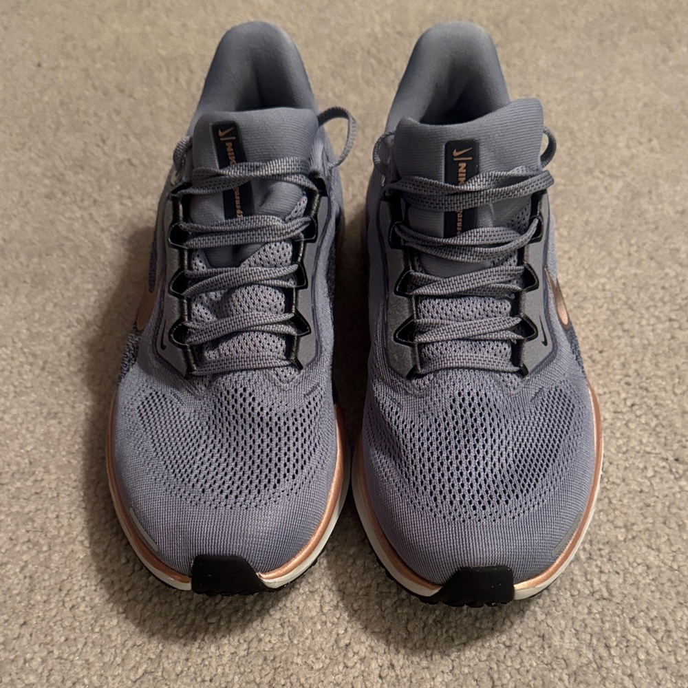 Nike Women’s Pegasus 41 Dark Grey Bronze Gold 9.5 EUC